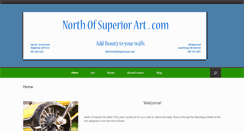 Desktop Screenshot of northofsuperiorart.com